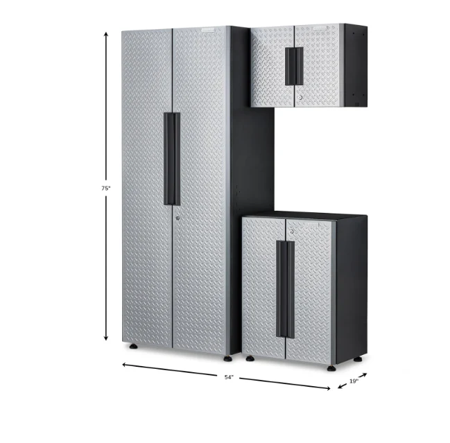 Gladiator 3-piece Silver Flex Cabinet System - GANF03WFMTS - Image 3