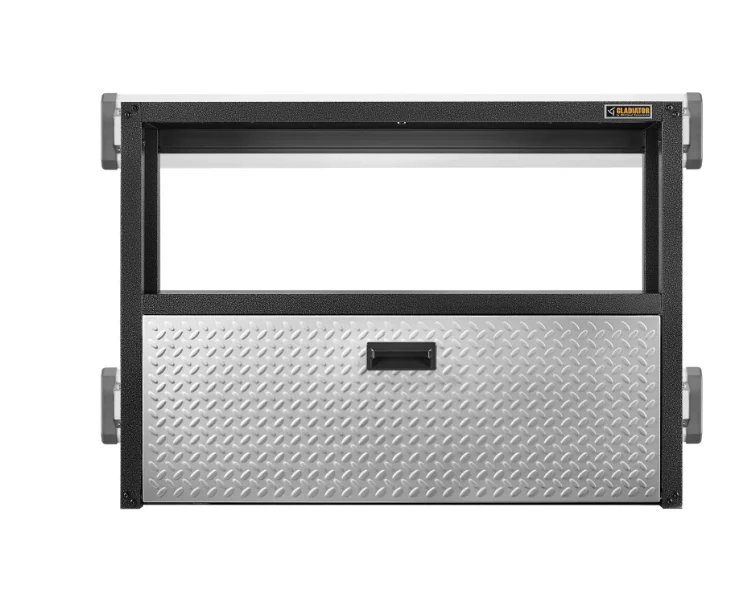 Gladiator Silver Ready-To-Assemble Foldaway Workstation - GAFS42KDJG