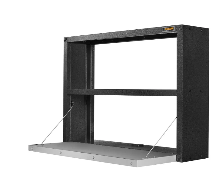 Gladiator Silver Ready-To-Assemble Foldaway Workstation - GAFS42KDJG - Image 2