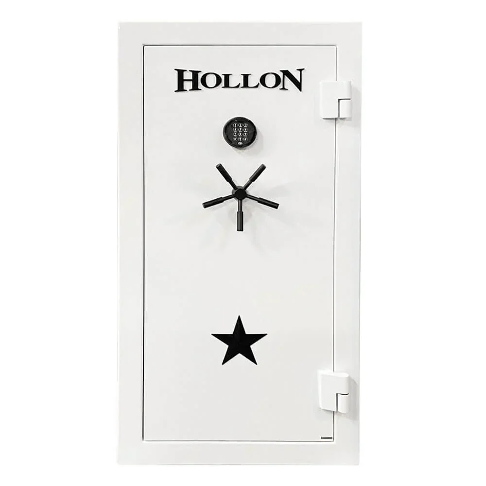 Hollon WHITE RG-22 Republic Gun Safe (Electronic Lock) - WHITE RG-22E