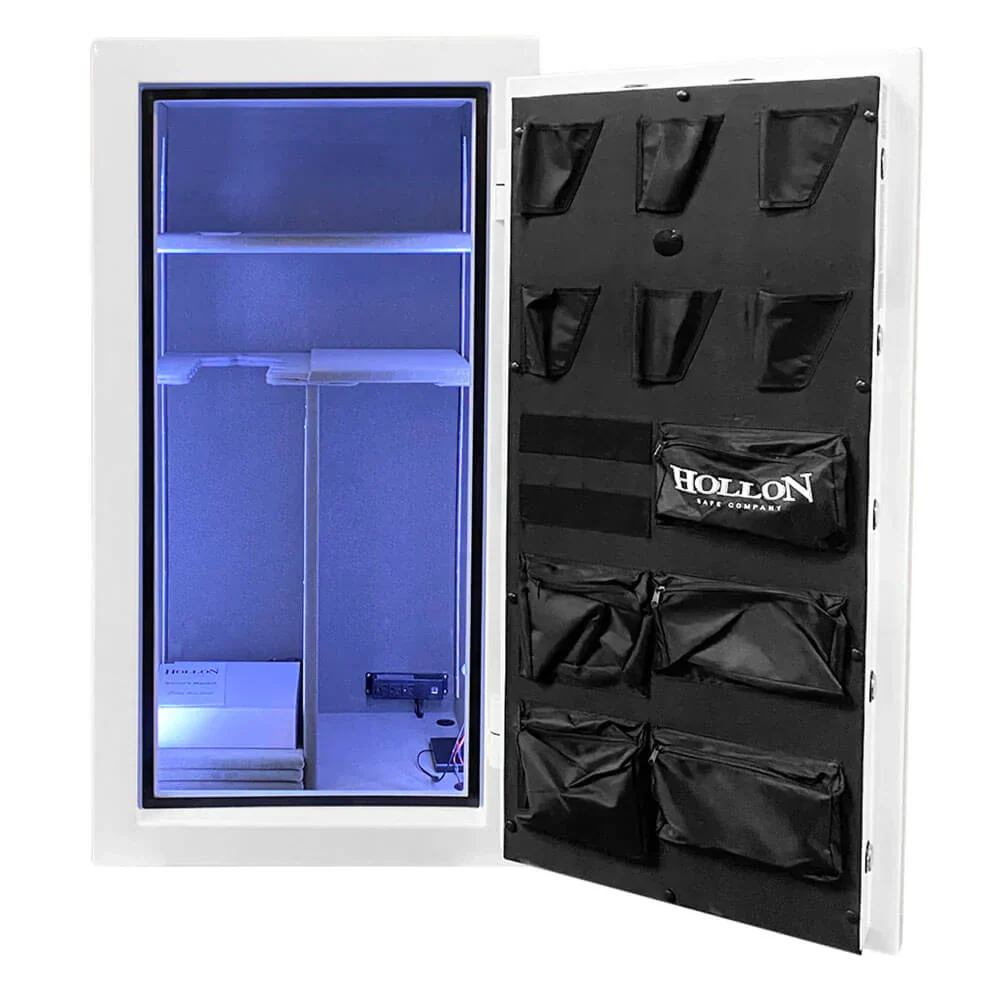 Hollon WHITE RG-22 Republic Gun Safe (Electronic Lock) - WHITE RG-22E - Image 2