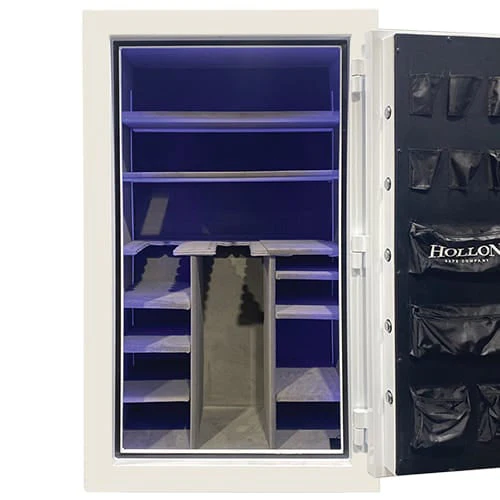 Hollon White RG-42 Republic Gun Safe (Mechanical Dial Lock) - WHITE RG-42C - Image 2