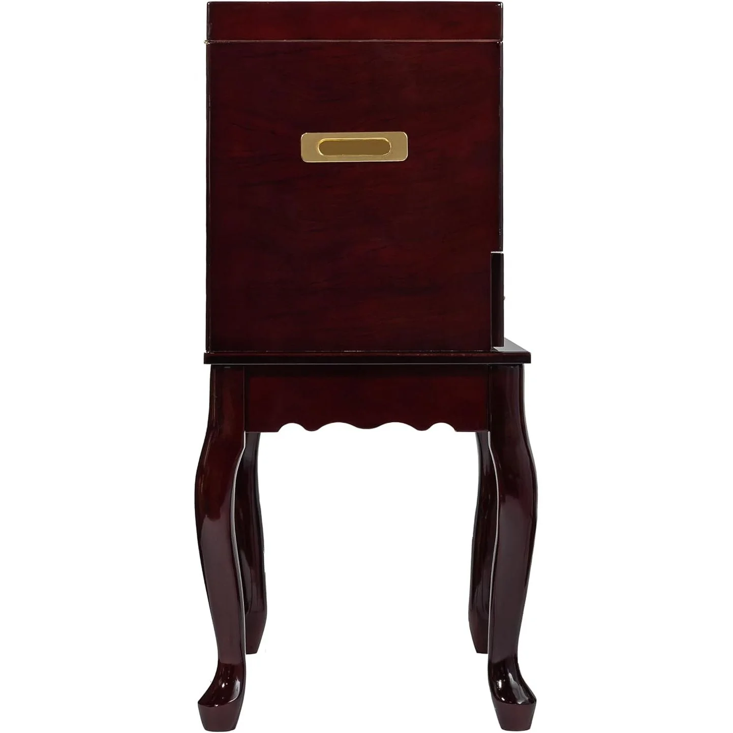 Humidor Supreme Geneve Rosewood Burl End Table Humidor 500 Cigars - Image 5