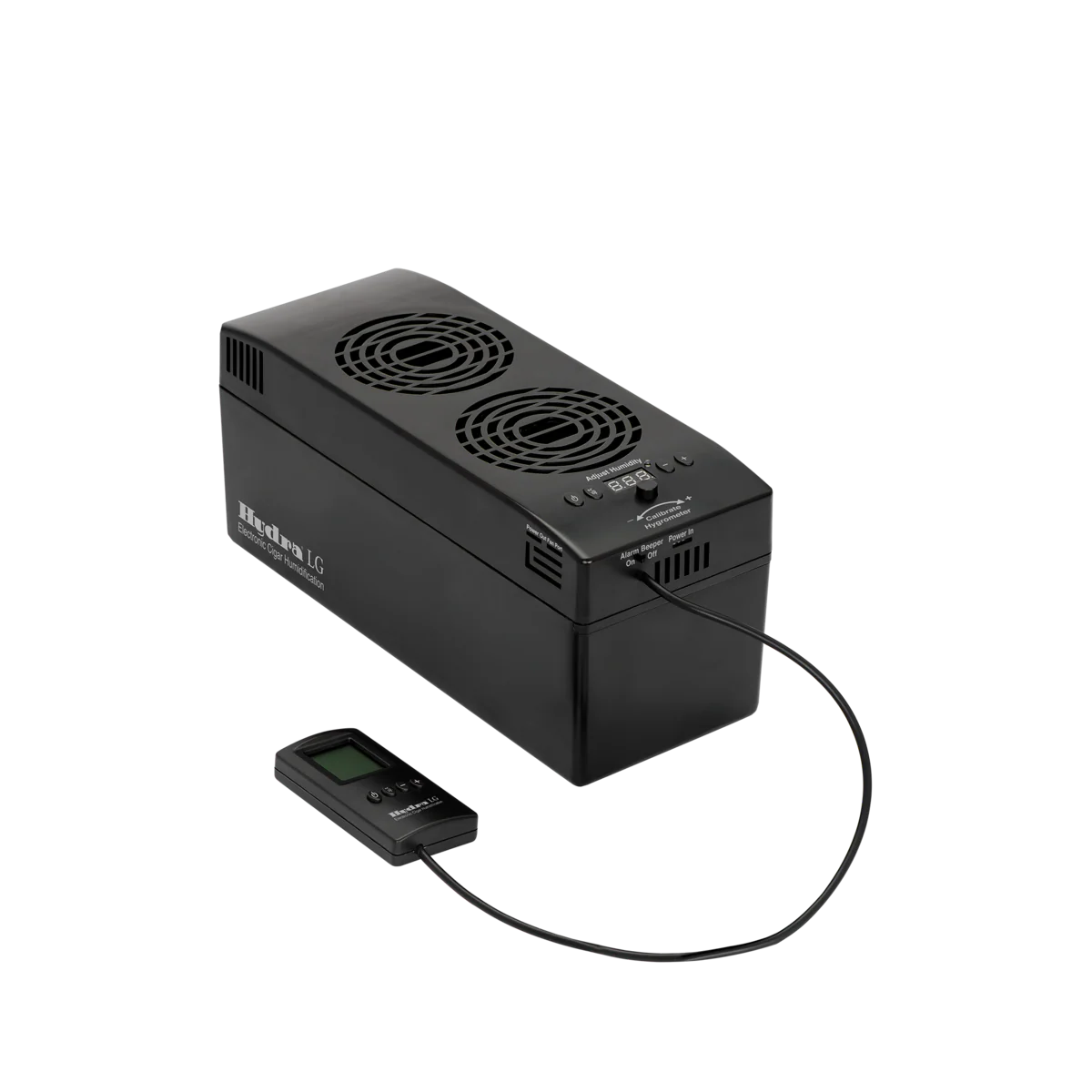 Humidor Supreme Hydra Large Black Electronic Cigar Humidifier Unit