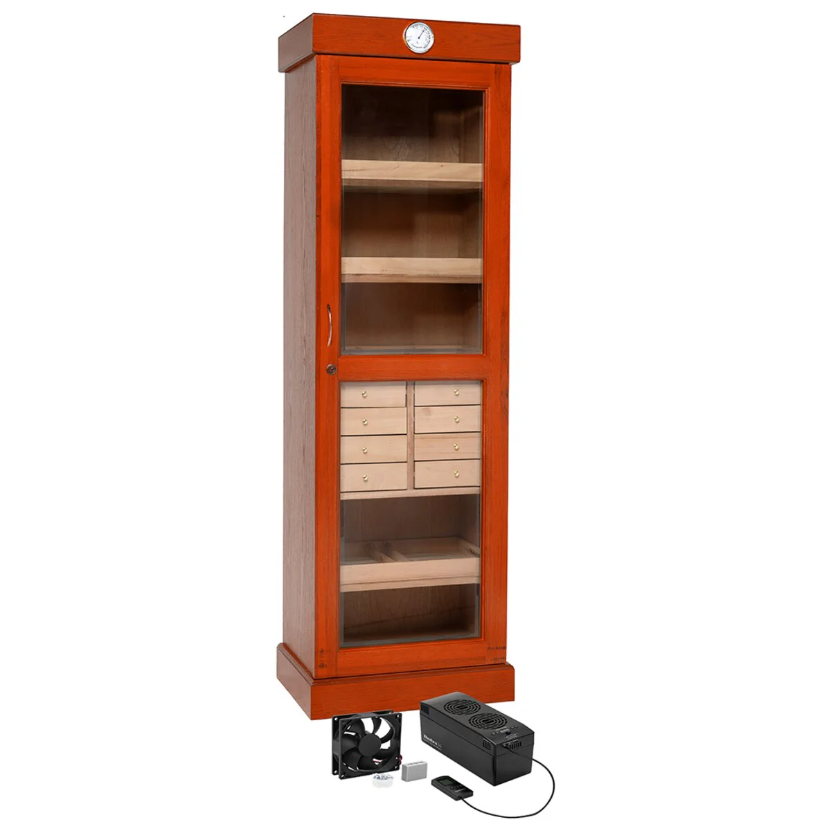 Humidor Supreme Display Humidor Tower 3000 Cigar Capacity - Image 3
