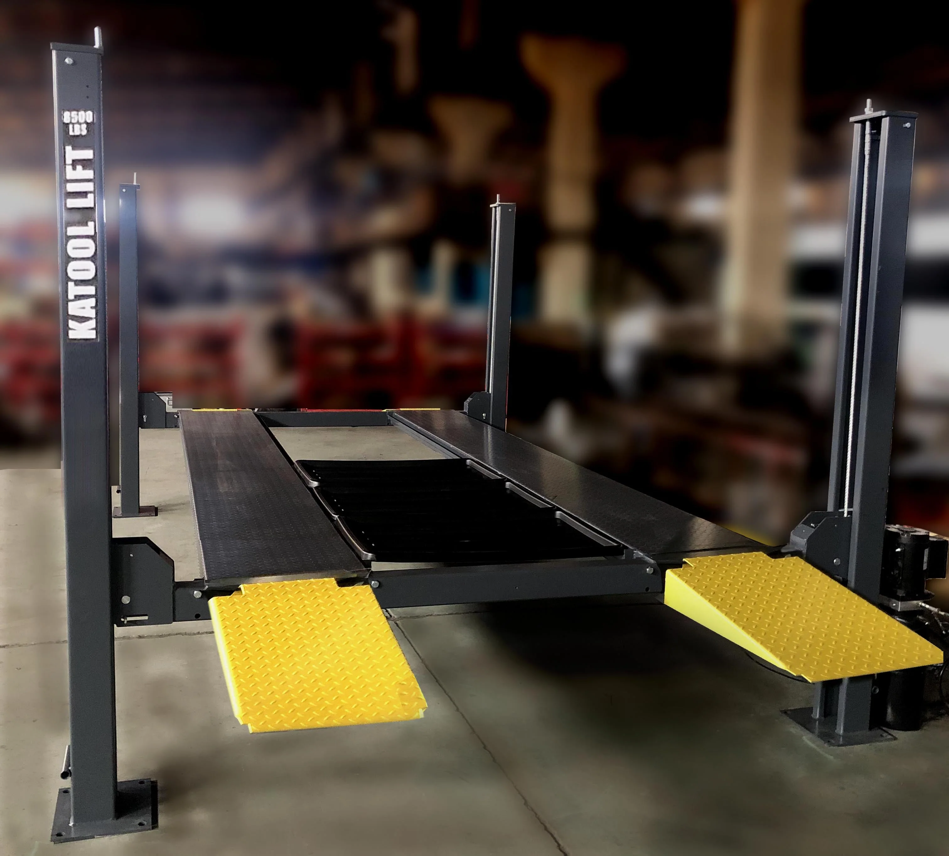 Katool KT-4H850 8,500 lb Four-Post Car Lift Heavy-Duty Garage Parking Lift - Image 8