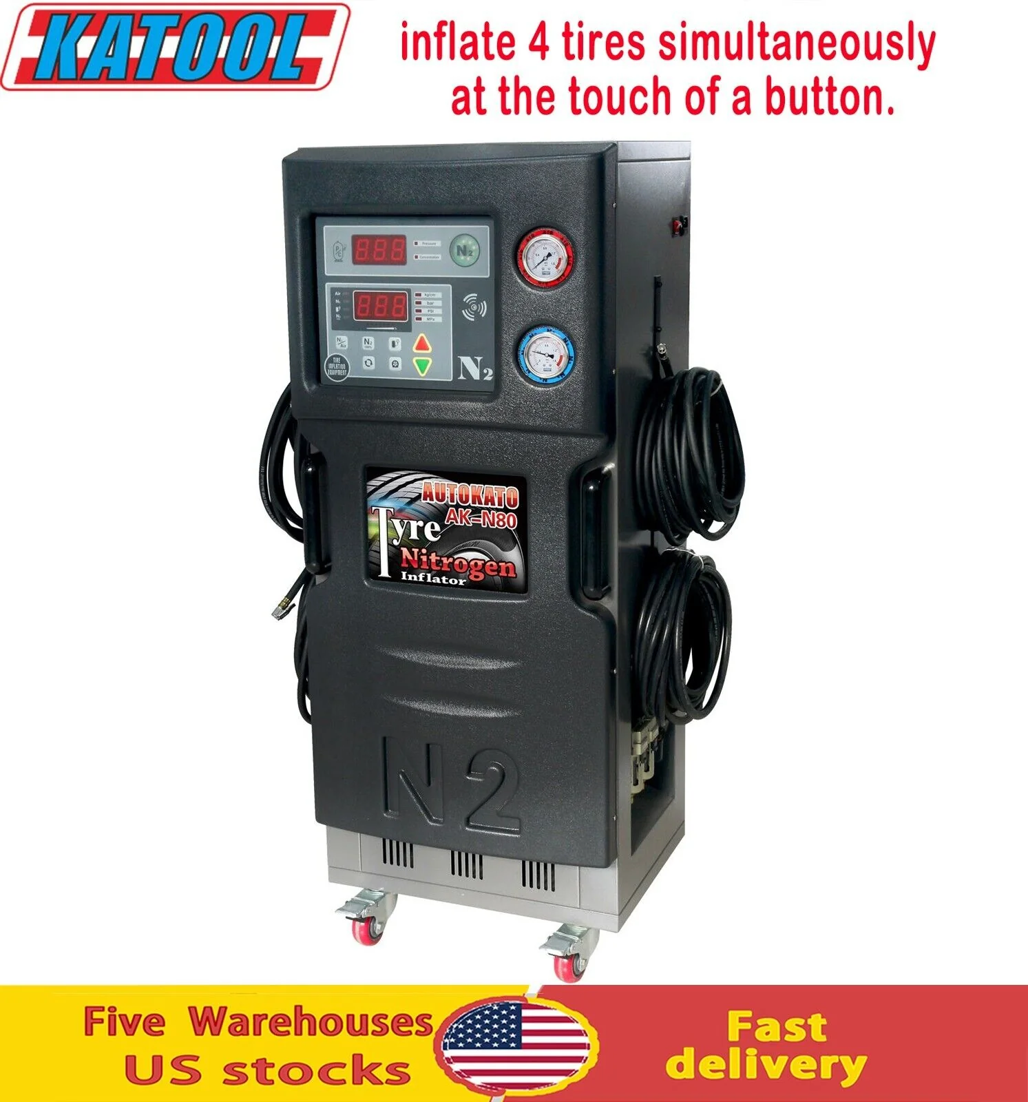 Katool KT-N80 Tire Nitrogen Generator Garage Tire Inflator - Image 2
