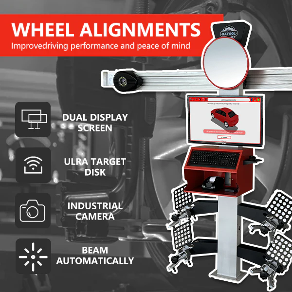 Katool KT-AV533 3D Wheel Alignment Machine Professional Wheel Aligner - Image 2