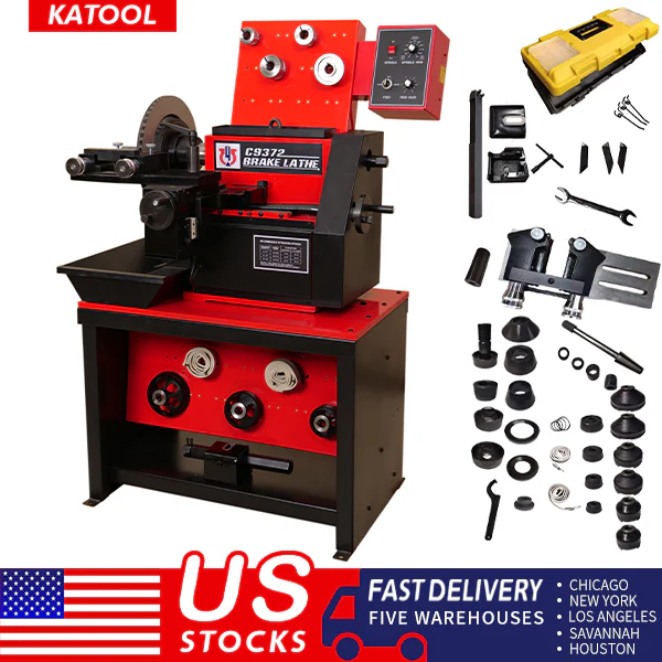 Katool KT-C9372 Brake Lathe Combination Disc and Drum Machine 110V/220V - Image 2