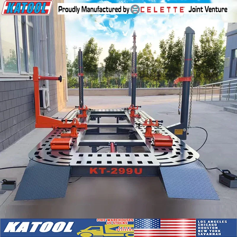 Katool KT-299U Auto Body Frame Machine 10-Ton Pulling Tower Equipment - Image 3