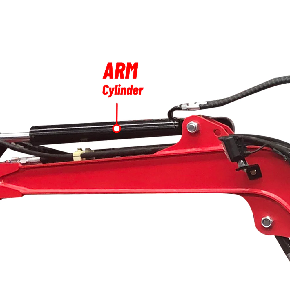 Katool KT-EX20 Mini Excavator Crawler with Mechanical Thumb B&S Gas Engine - Image 7