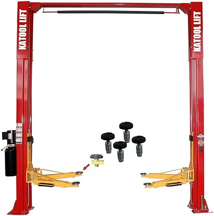 Katool KT-M110 11,000 lb Two-Post Clear-Floor Car Lift - Image 4
