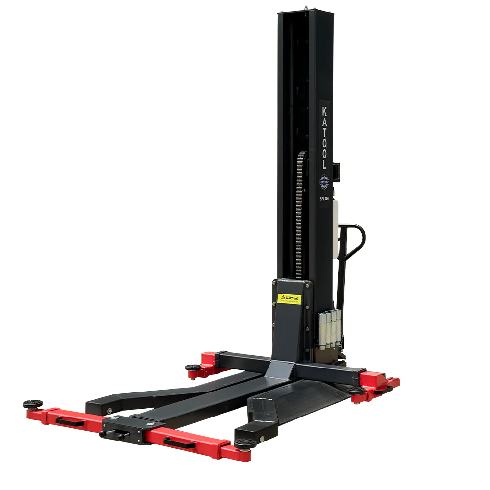 Katool KT-SPL700 7,000 lb Portable Single-Post Vehicle Lift 110V Hydraulic - Image 16