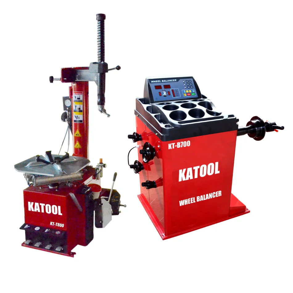 Katool KT-T800 Tire Changer and KT-B700 Wheel Balancer Combo - Image 3