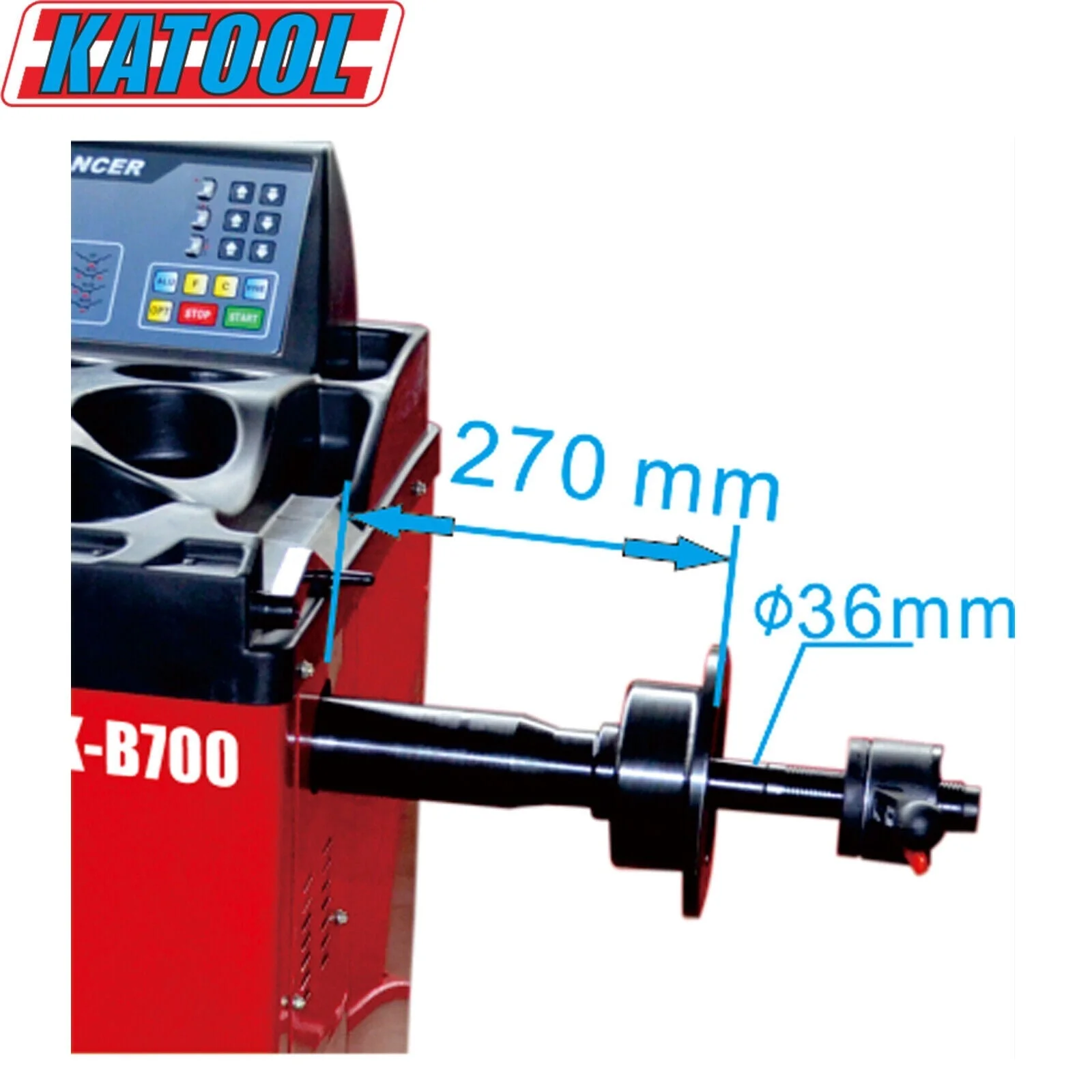 Katool KT-T800 Tire Changer and KT-B700 Wheel Balancer Combo - Image 9