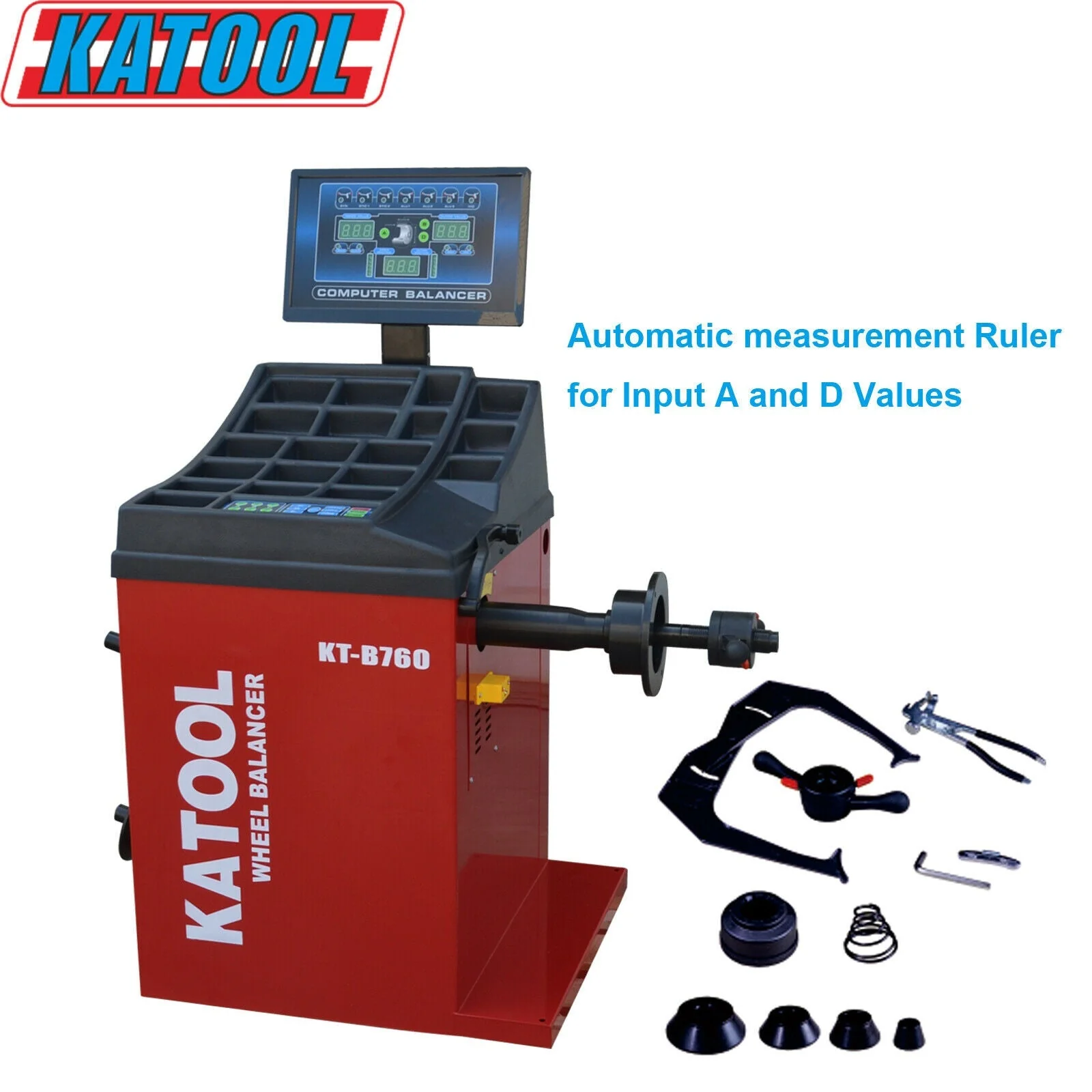 Katool KT-T830 Tire Changer and KT-B760 Wheel Balancer Combo - Image 3