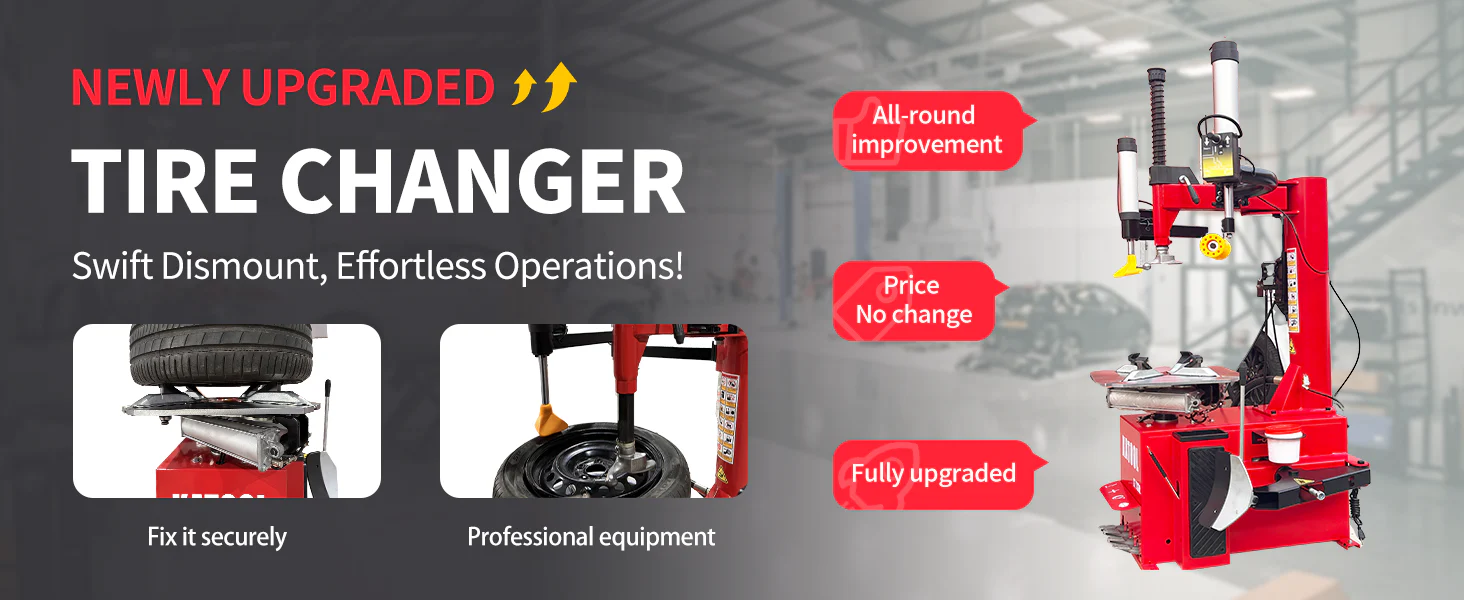 Katool KT-T830 Wheel Clamp Tire Changer Machine 41in Capacity - Image 12