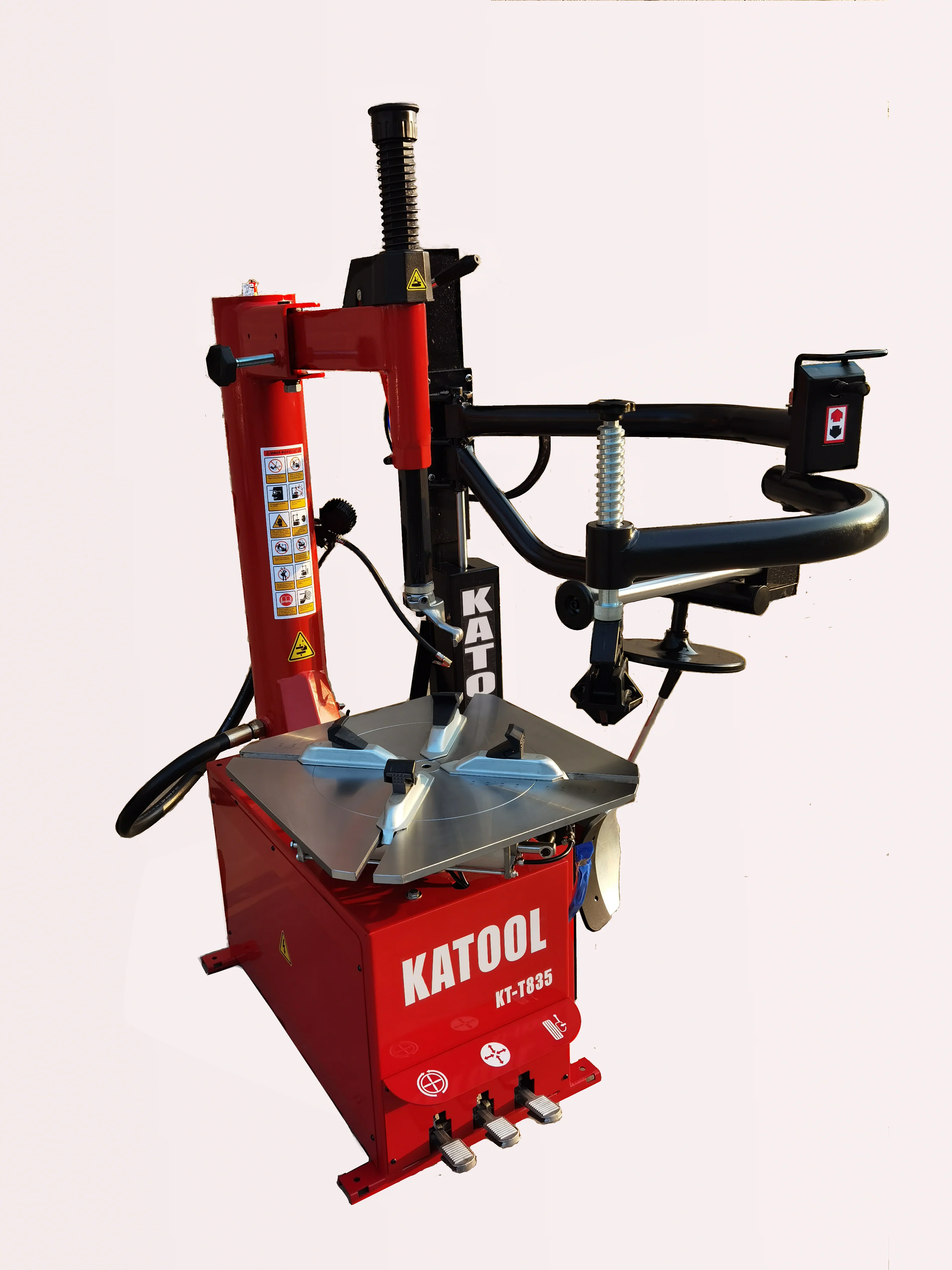 Katool KT-T835 2.0HP Tire Changer Machine with Wheel Clamp Assist - Image 25