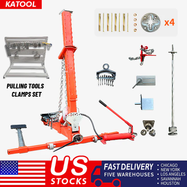 Katool KT-YA260 Auto Body Frame Puller and Straightener Machine - Image 2
