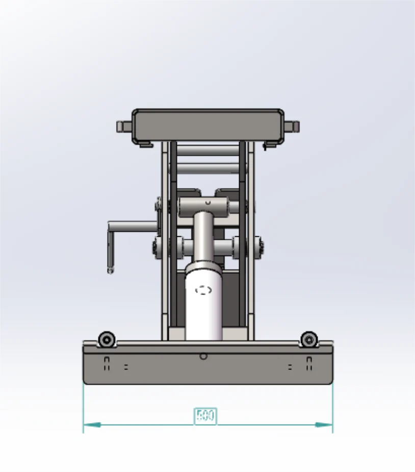 Katool KT-RJ50 Rolling Jack 5000 lbs. Lifting Capacity *Fits KT-4H110, KT-4H950, and KT-4H850* - Image 9