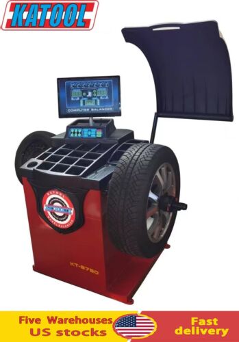 Katool KT-B750 Wheel Balancer with Auto Measurement 180rpm 110V - Image 5