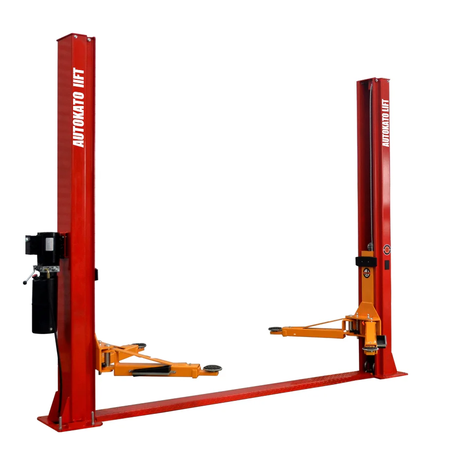 Katool KT-H100 Two-Post Vehicle Lift 10,000 lb Capacity Commercial Garage Lift