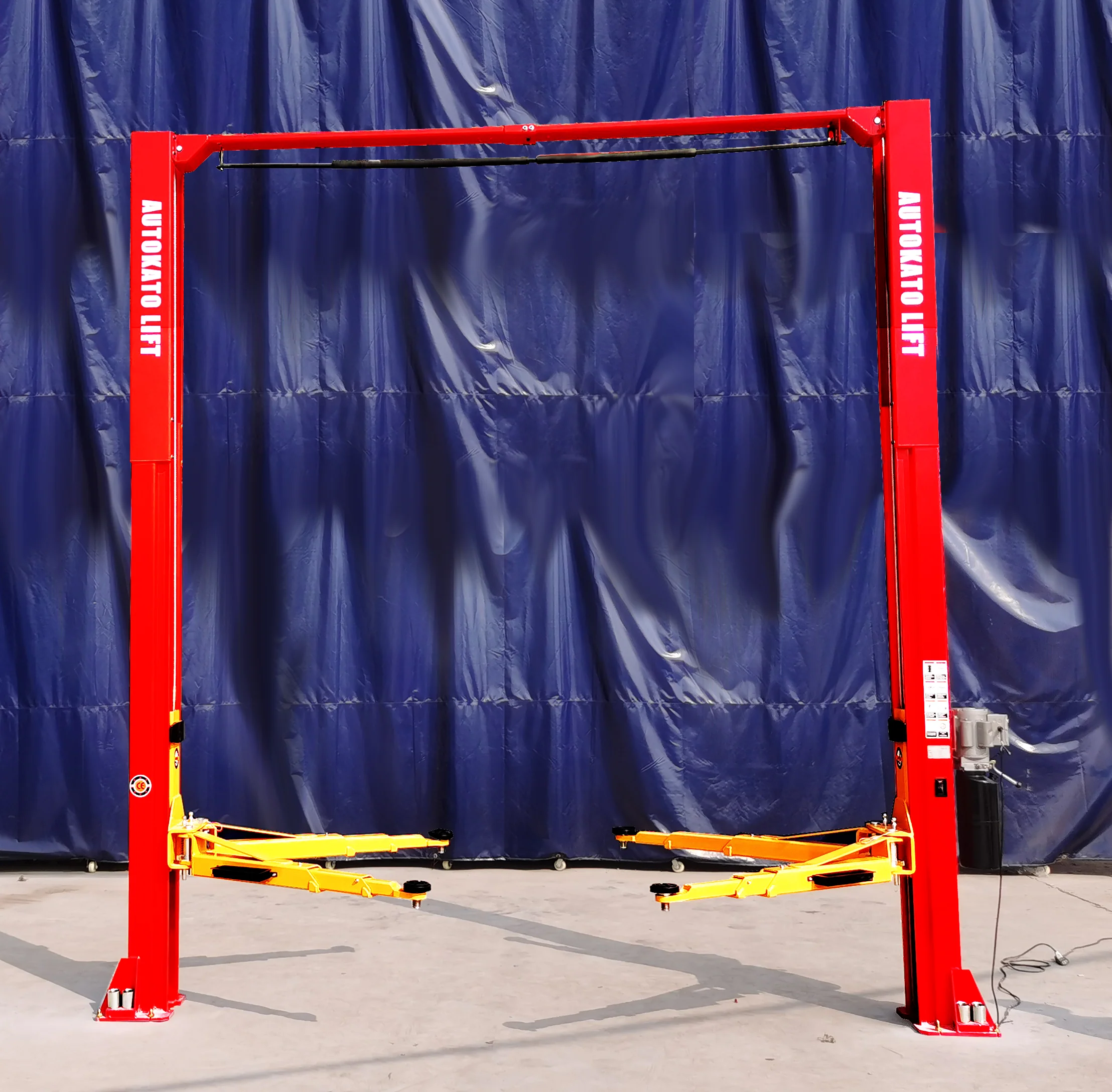 Katool KT-M120 12,000 lb Two-Post Clear-Floor Vehicle Lift Heavy Duty - Image 6