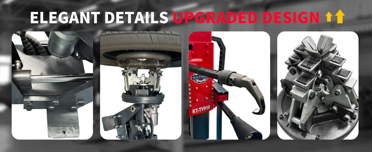 Katool KT-TV910 Hydraulic Truck Tire Changer for 14-42in Rims Heavy-Duty - Image 8
