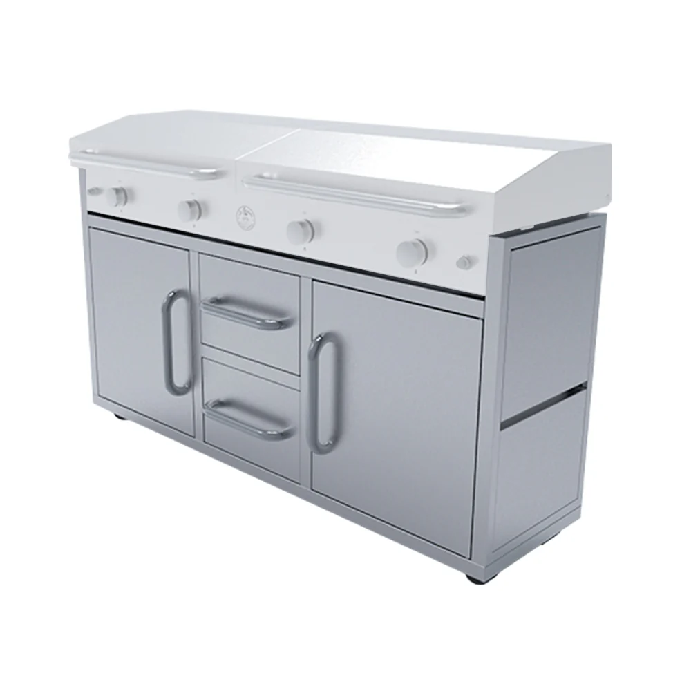 Le Griddle Freestanding Cart for The Grand Texan Griddle - GFCART160 - Image 4