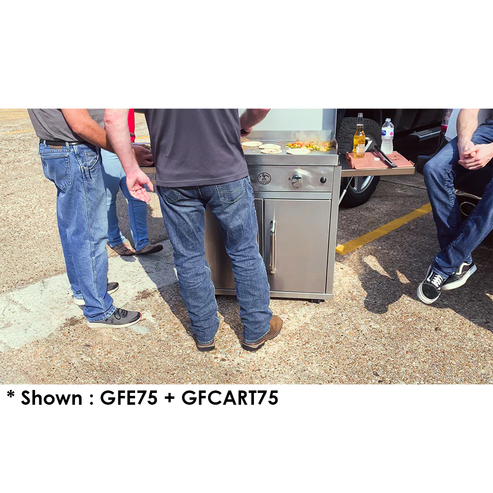 Le Griddle Freestanding Cart for The Grand Texan Griddle - GFCART160 - Image 6