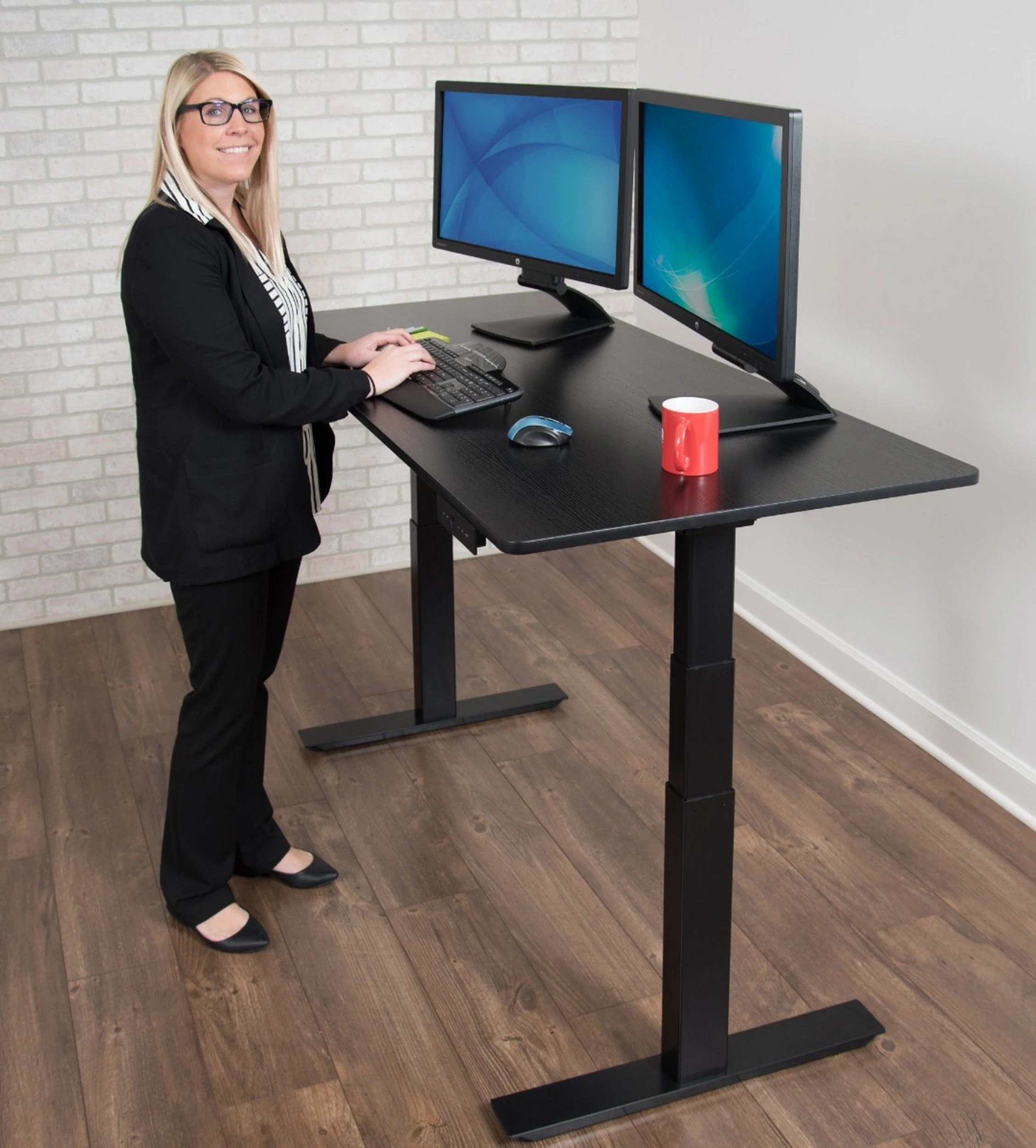 Luxor 60" 3-Stage Dual-Motor Electric Stand Up Desk - Image 6