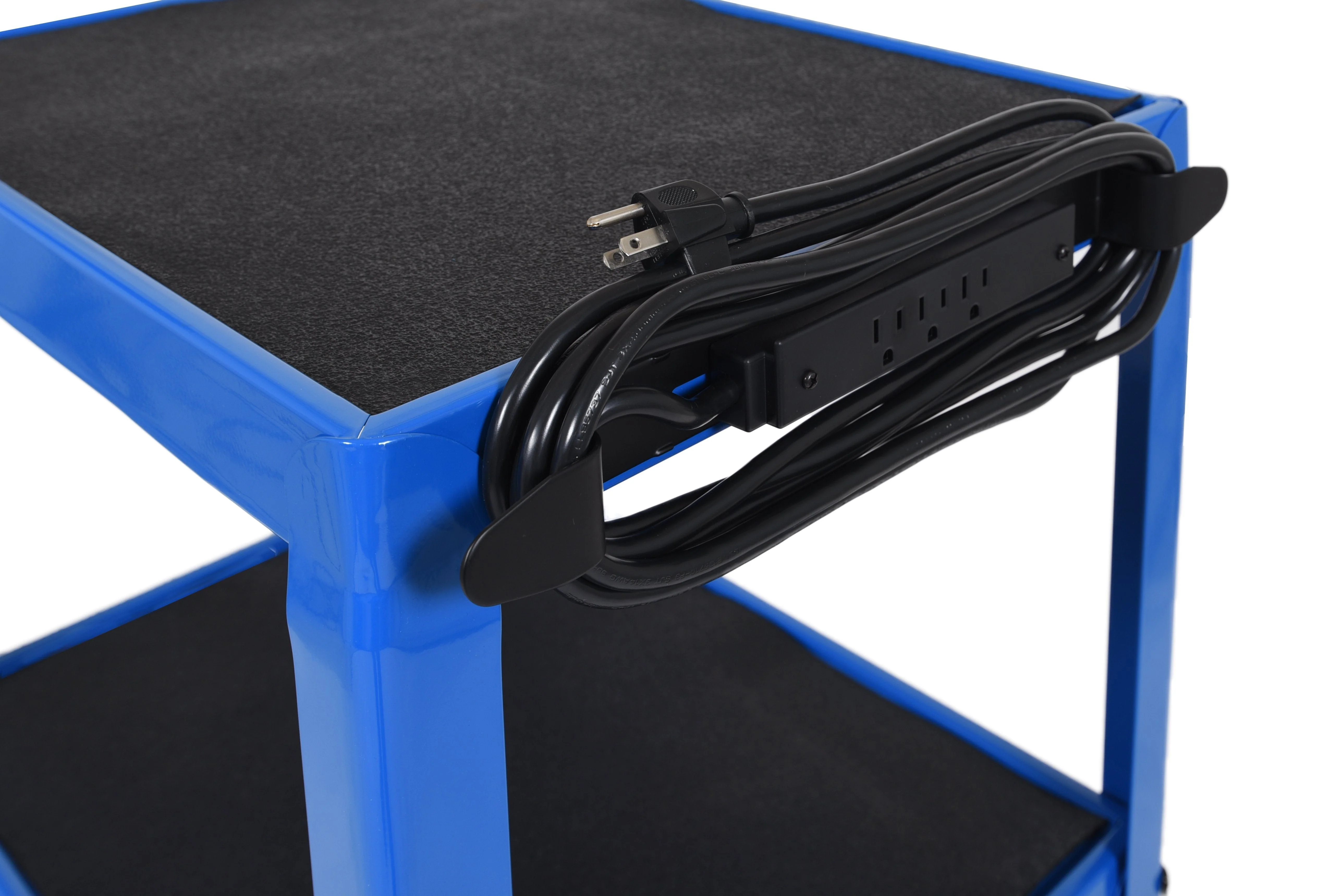Luxor Blue 42" Adj Height Cart w/ Cabinet - Image 6