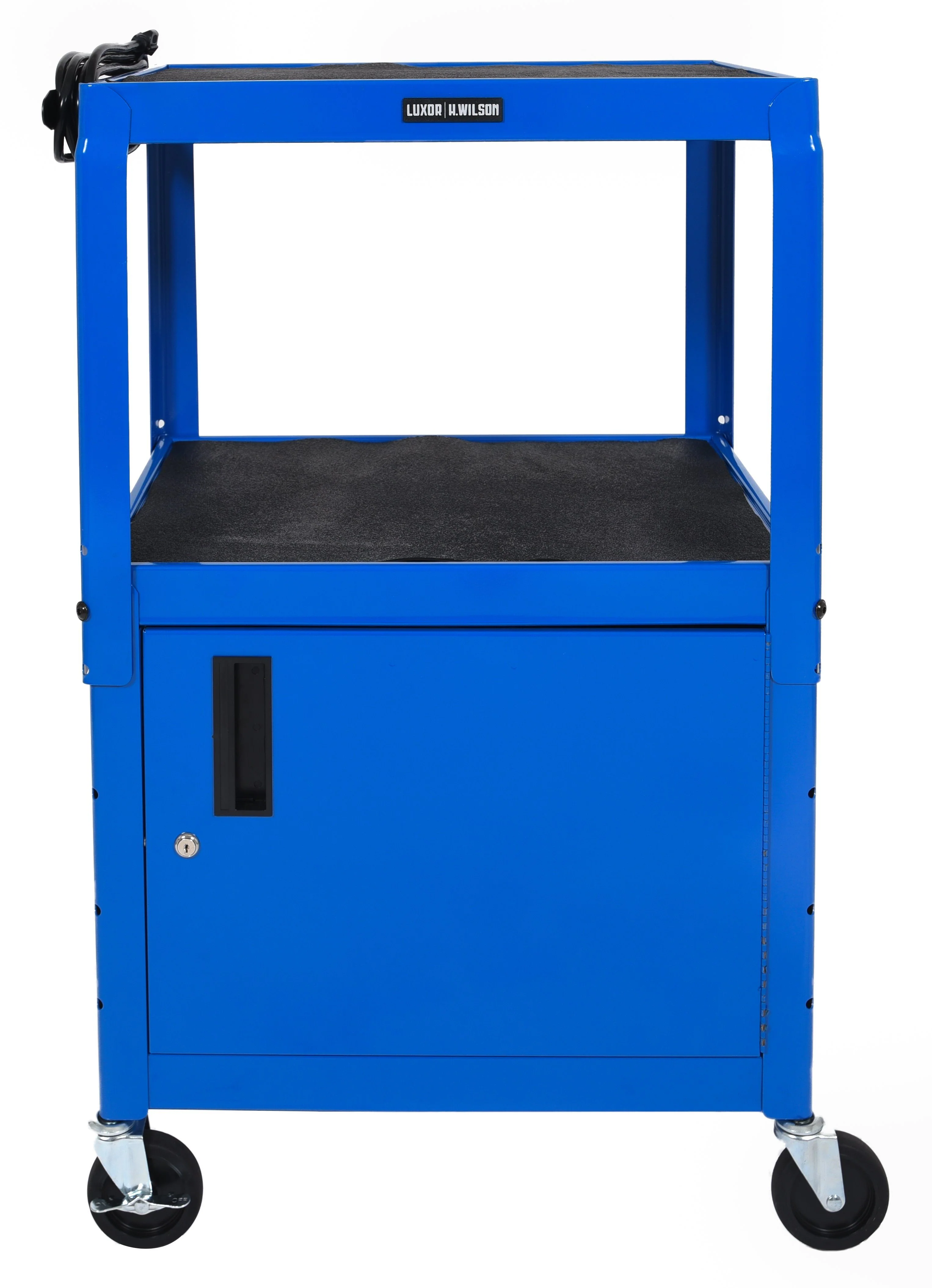 Luxor Blue 42" Adj Height Cart w/ Cabinet - Image 8