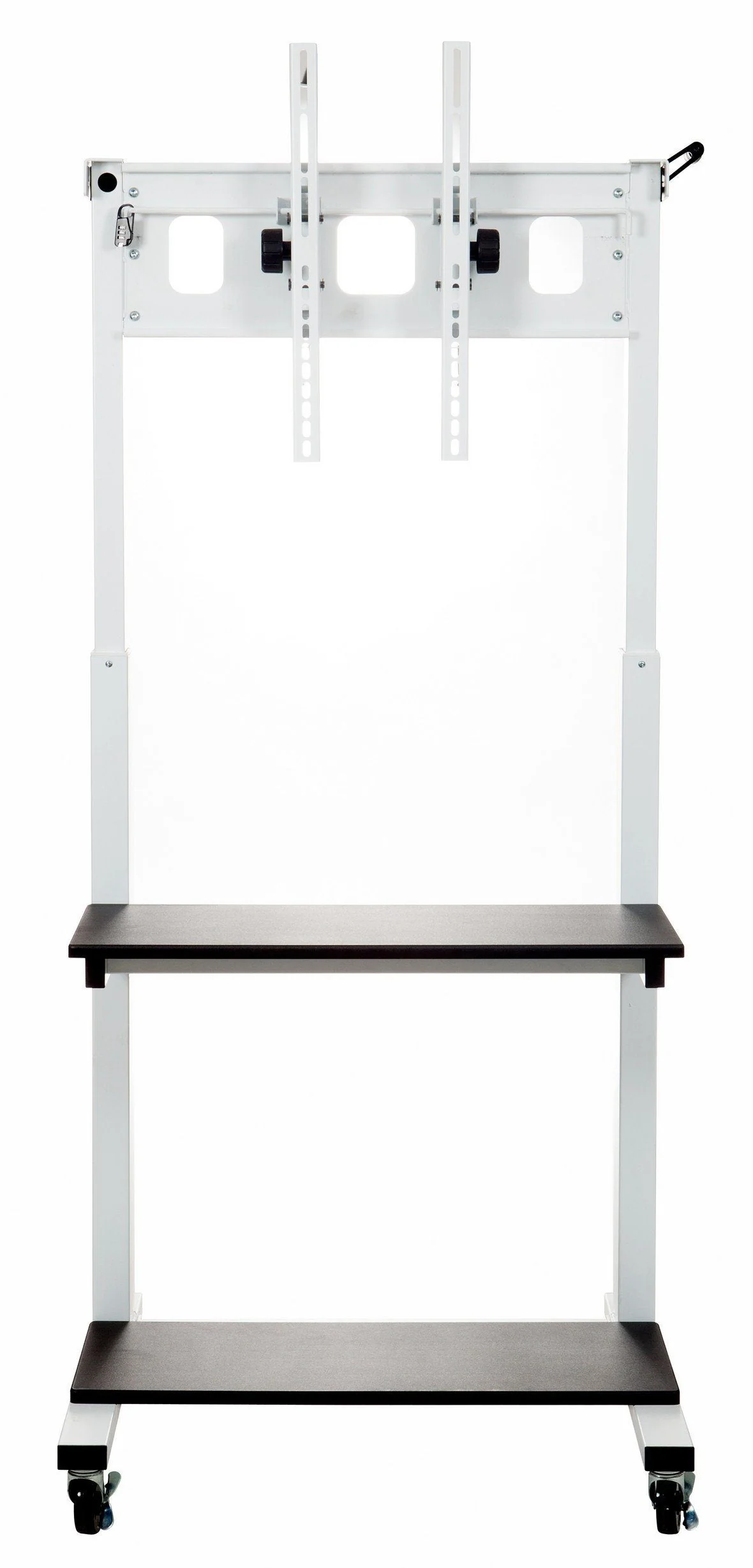 Luxor CLCD Crank Adjustable Flat Panel TV Cart