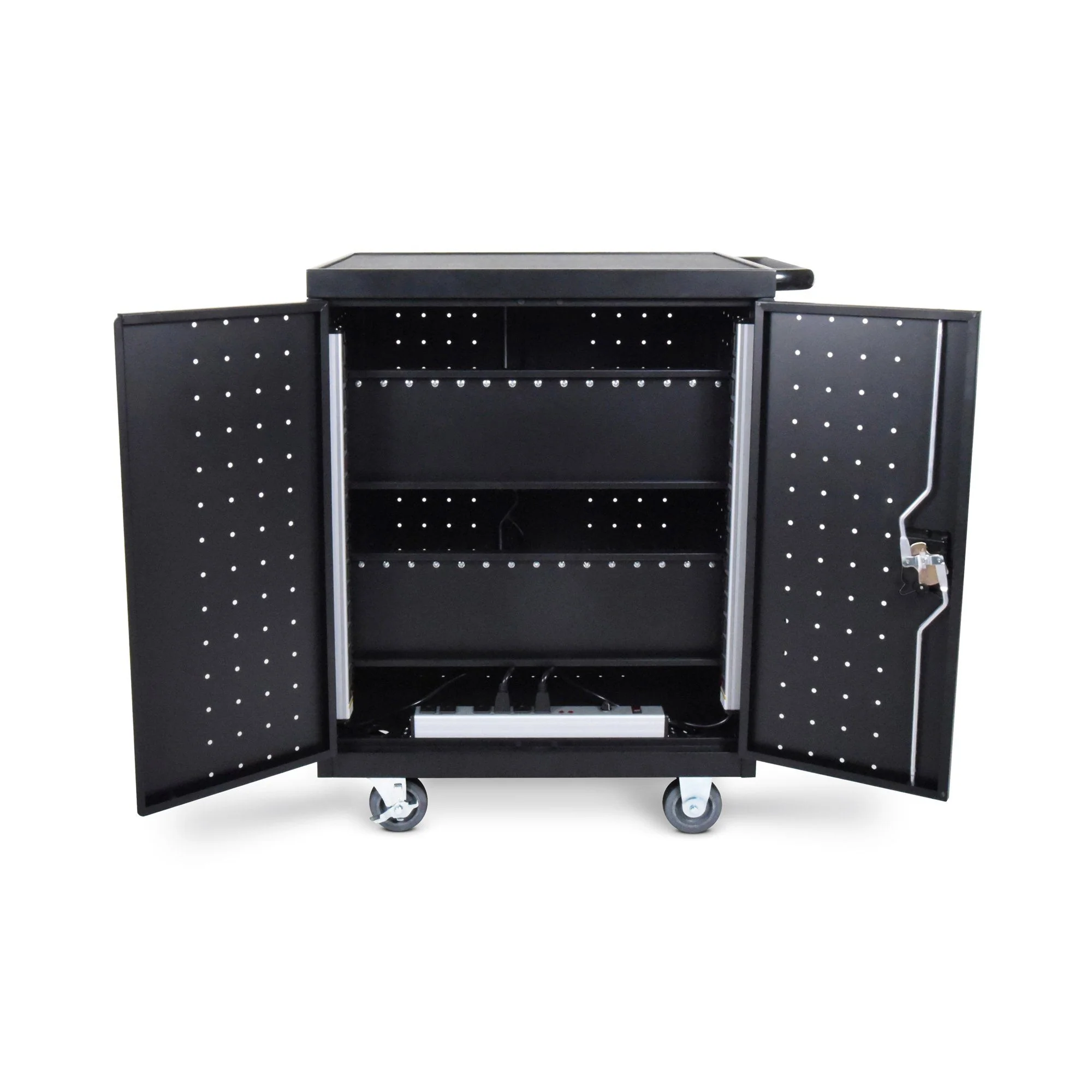 Luxor LLTP32-B 32 Laptop/Chromebook Charging Cart - Image 4