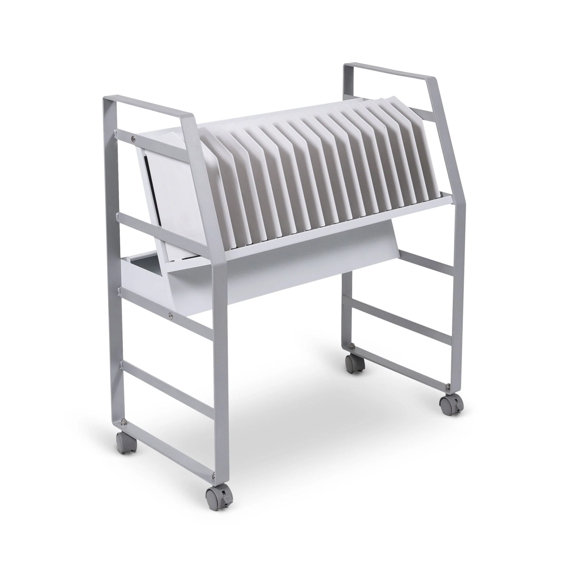 Luxor LOTM16 - 16 Tablet/Chromebook Open Charging Cart - Image 7