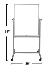 Luxor Reversible Magnetic Whiteboard/ Whiteboard - Image 3