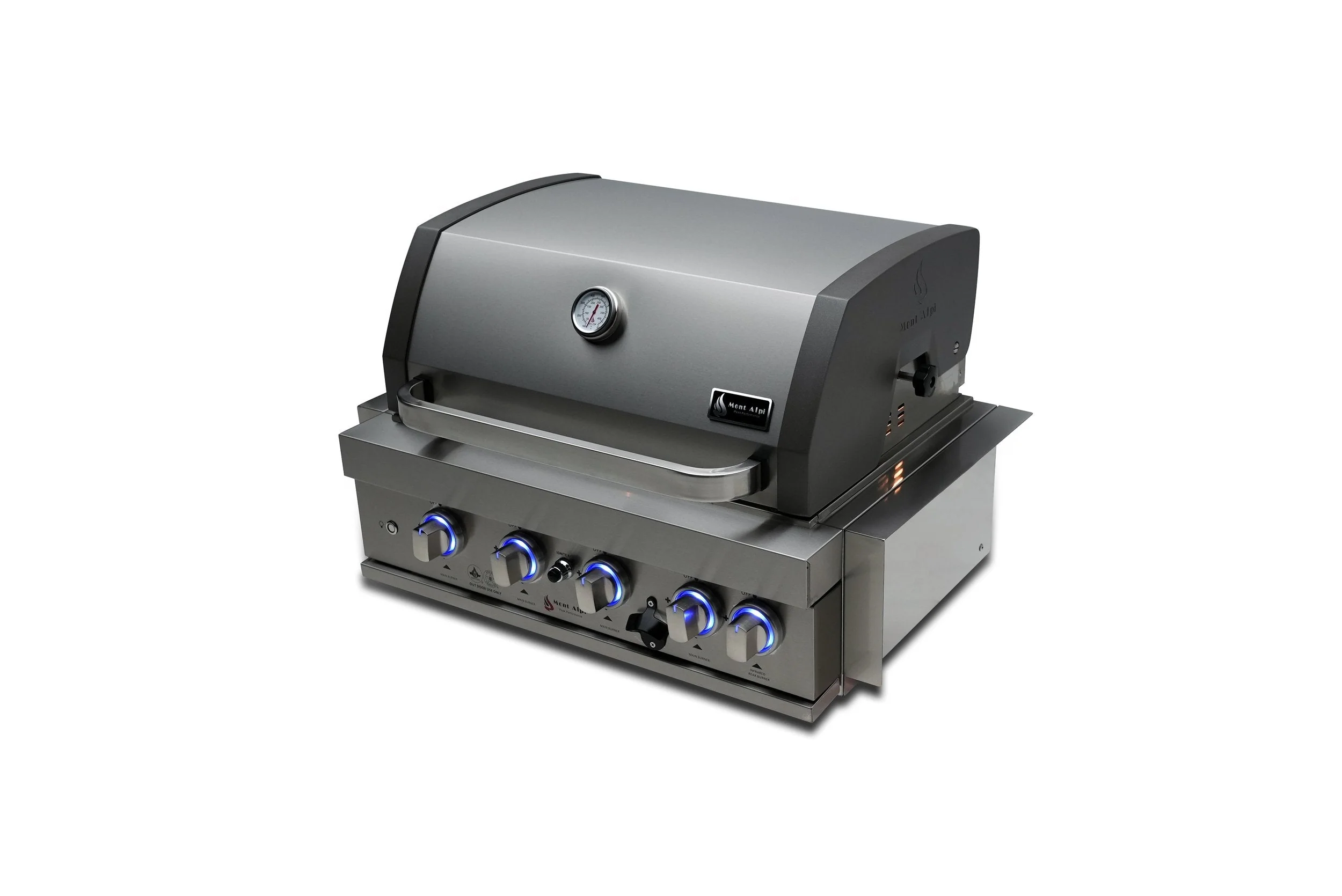 Mont Alpi MABi400 - 32 Inch Built-in Propane Gas Grill Stainless Steel