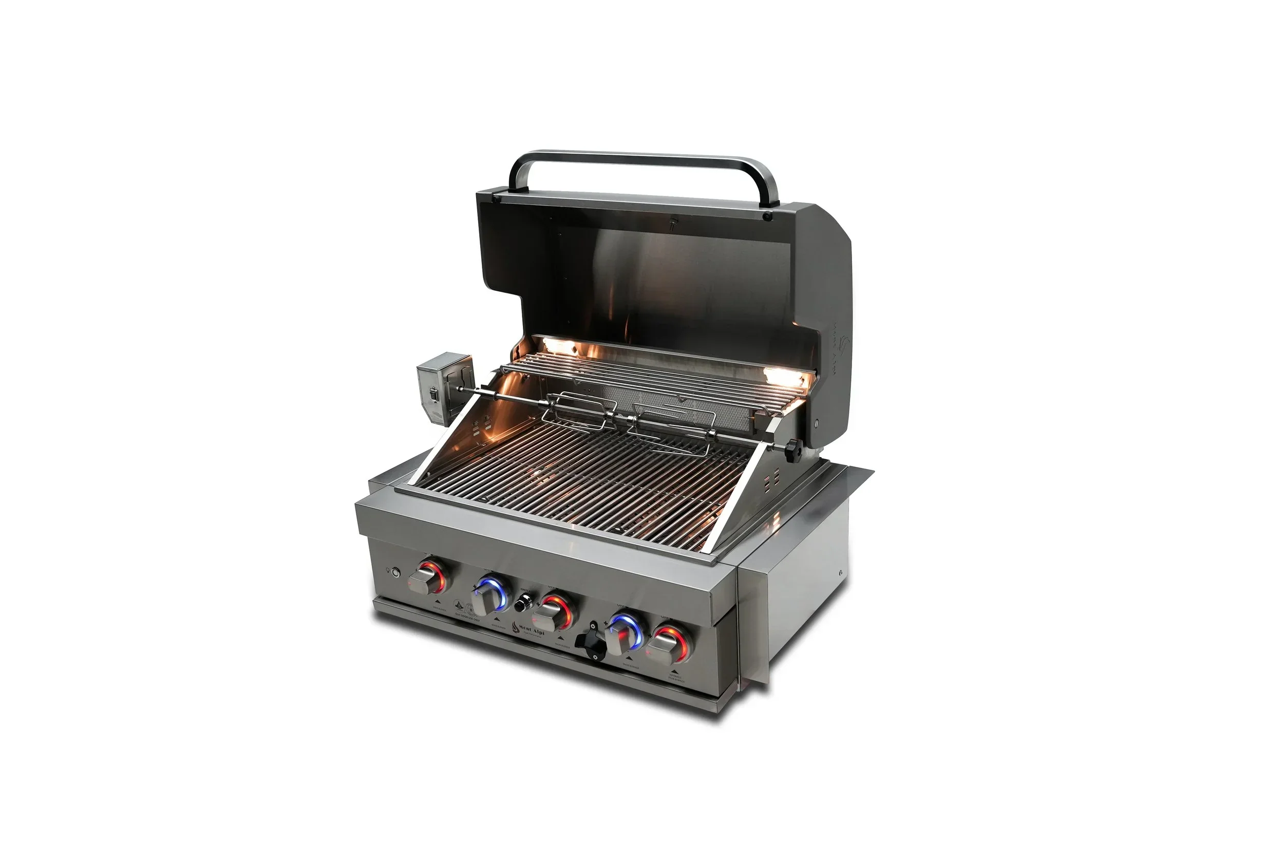 Mont Alpi MABi400 - 32 Inch Built-in Propane Gas Grill Stainless Steel - Image 3