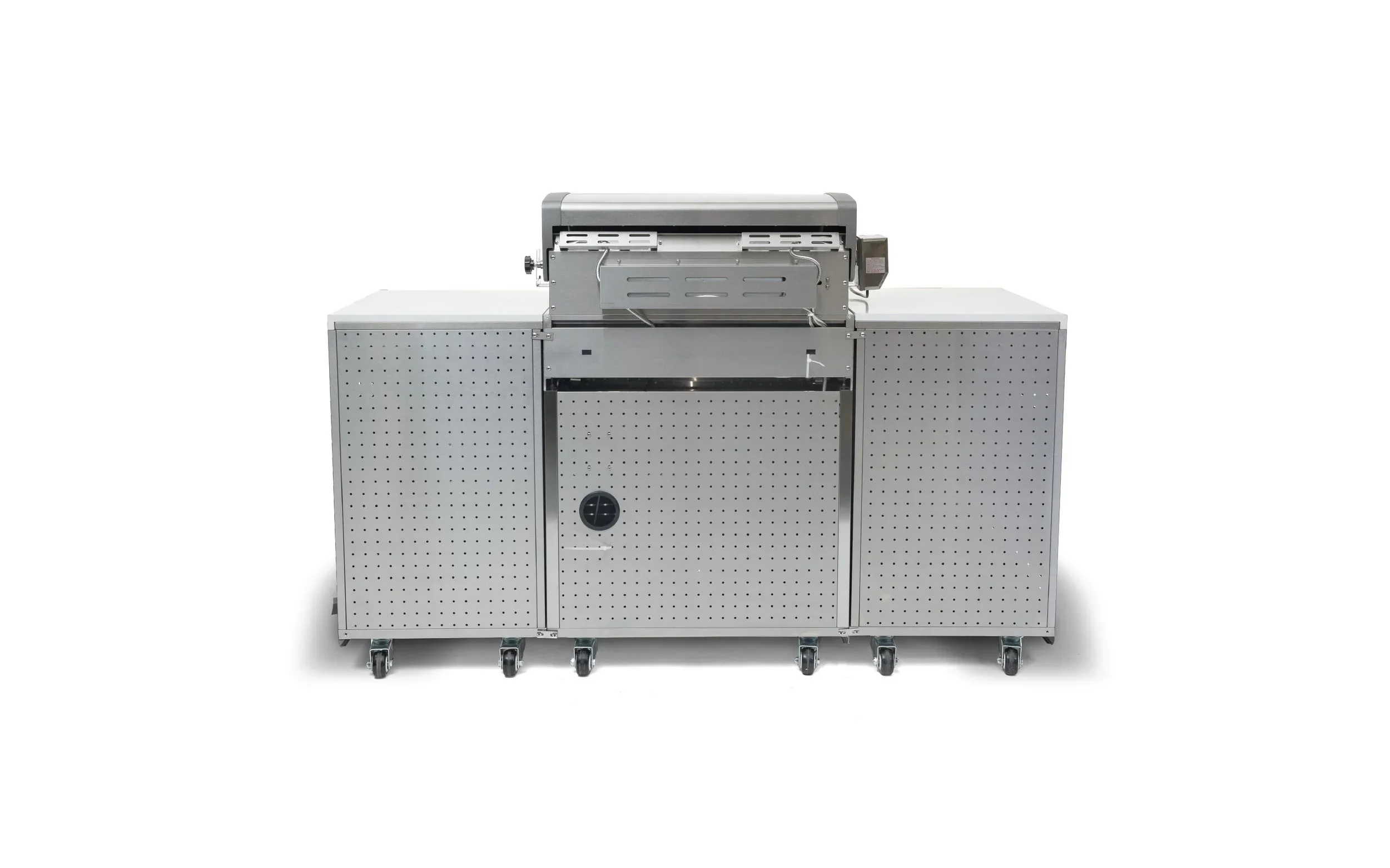 Mont Alpi Compact Series MA-957RS - 6 Ft Propane Outdoor Kitchen Island in Stainless Steel - Image 7