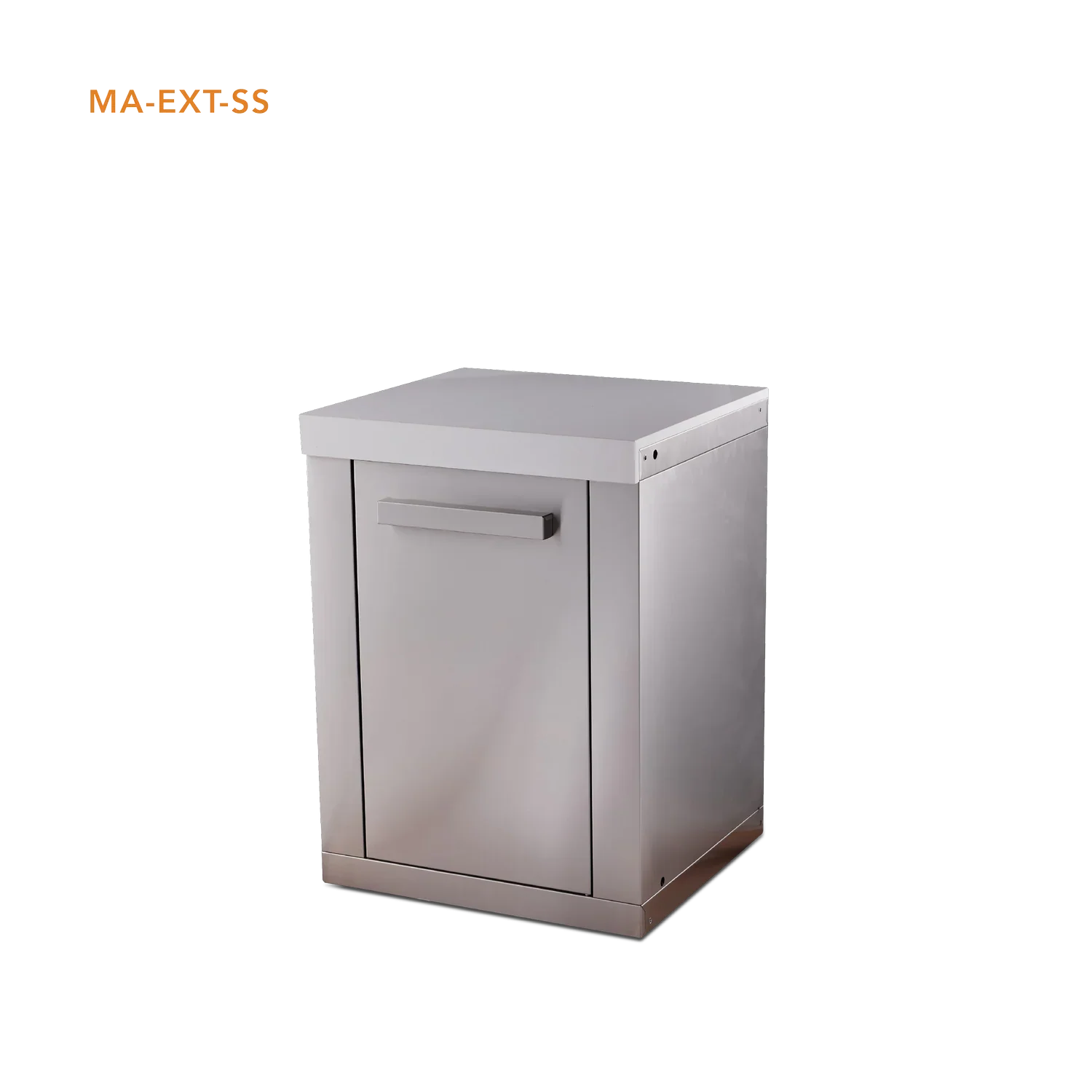 Mont Alpi MA-EXT-SS Extra Storage Cabinet Module Stainless Steel