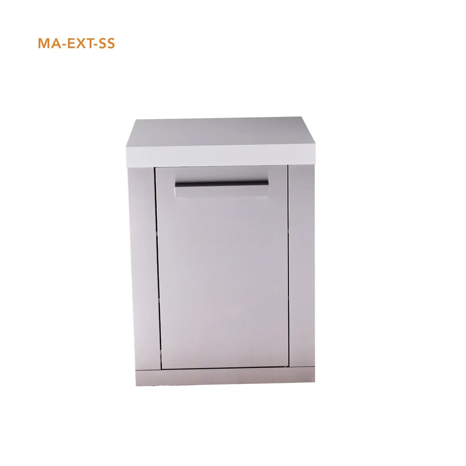 Mont Alpi MA-EXT-SS Extra Storage Cabinet Module Stainless Steel - Image 4