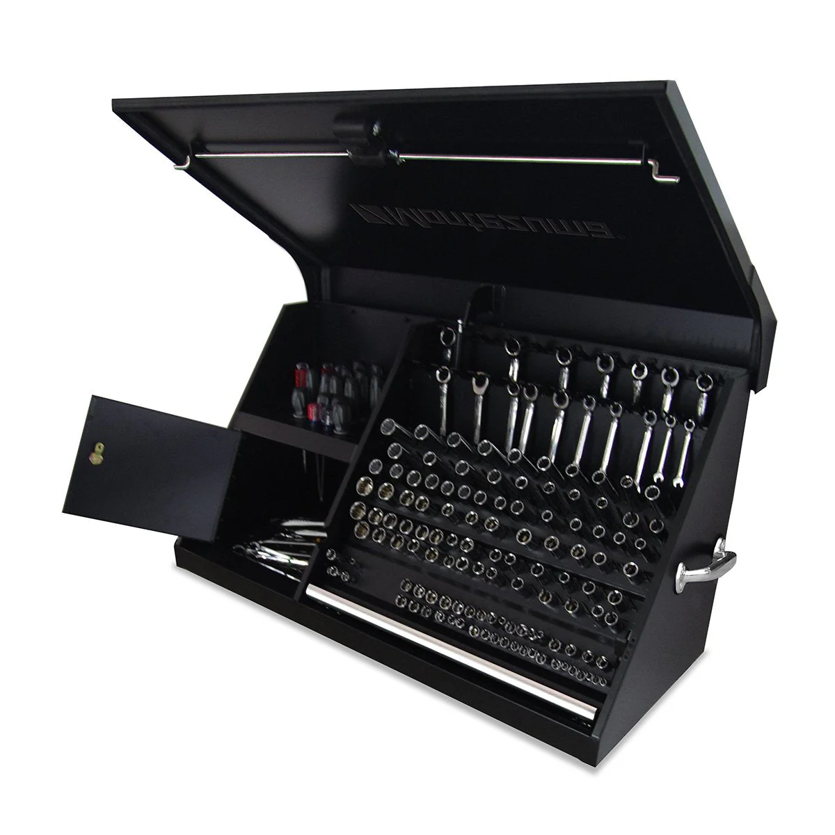 Montezuma 41-Inch Black Portable Toolbox (Weather Resistant)