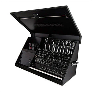 Montezuma 41-Inch Black Portable Toolbox (Weather Resistant) - Image 2