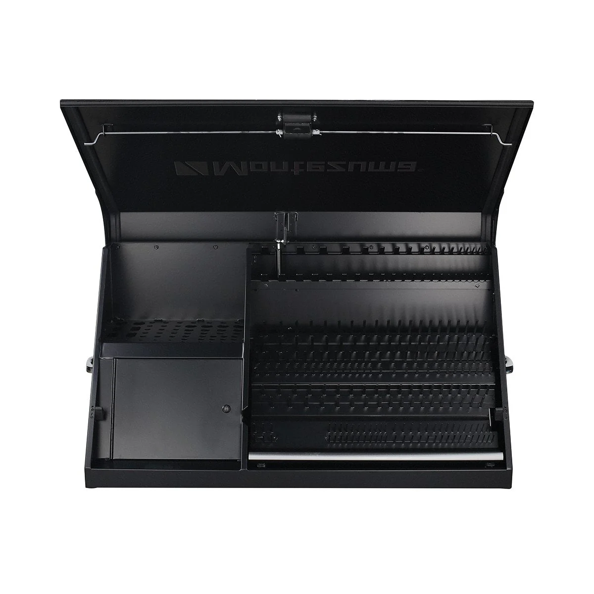 Montezuma 41-Inch Black Portable Toolbox (Weather Resistant) - Image 3