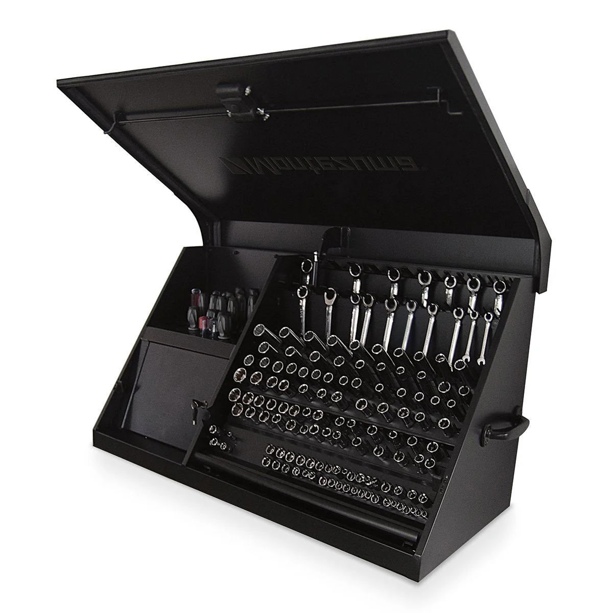 Montezuma 41-Inch Flat Black Portable Toolbox (Weather Resistant)