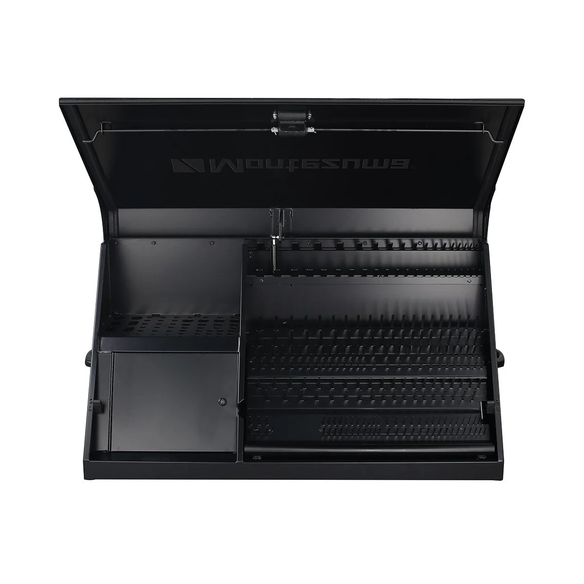 Montezuma 41-Inch Flat Black Portable Toolbox (Weather Resistant) - Image 3