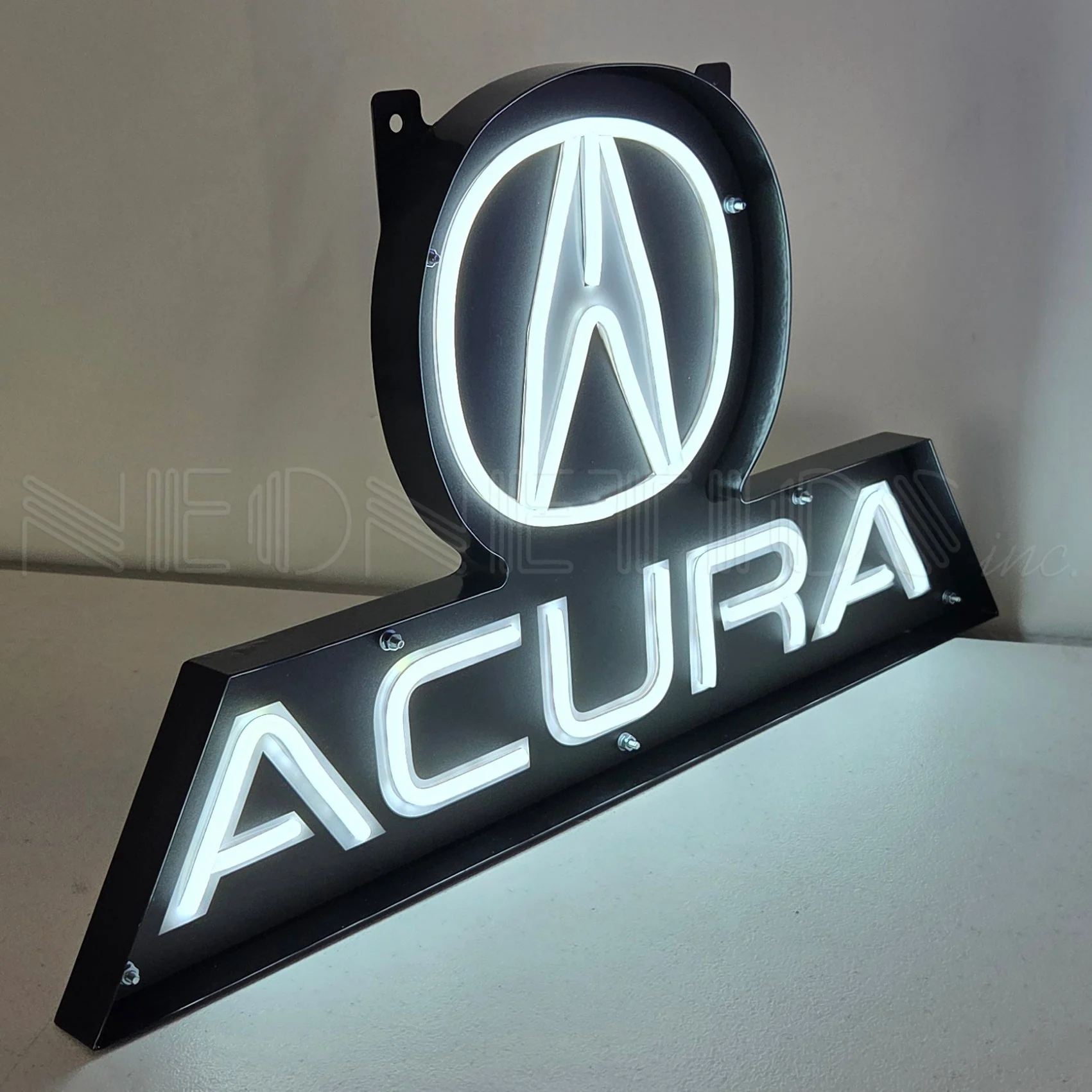 Neonetics 25ACURA Acura LED Flex-Neon Sign Steel Can White - Image 2