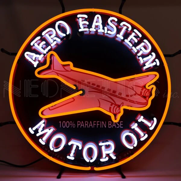 Neonetics Aero Eastern Motor Oil Neon Sign - 5GSAER