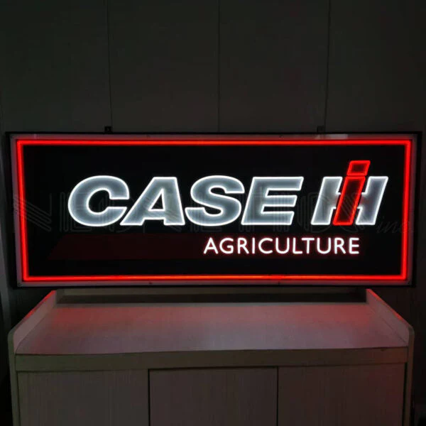 Neonetics Case IH Agriculture LED Flex-Neon Sign In Steel Can - 29CASEIH